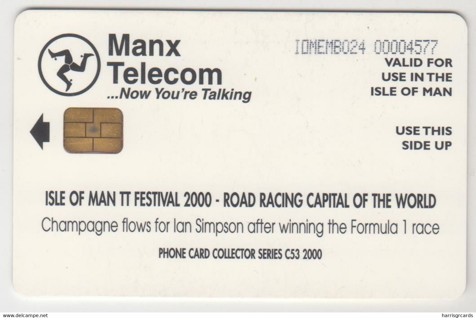 ISLE OF MAN - Acclaim The Winner, 3 £, Tirage 10,000, Used - Man (Eiland)