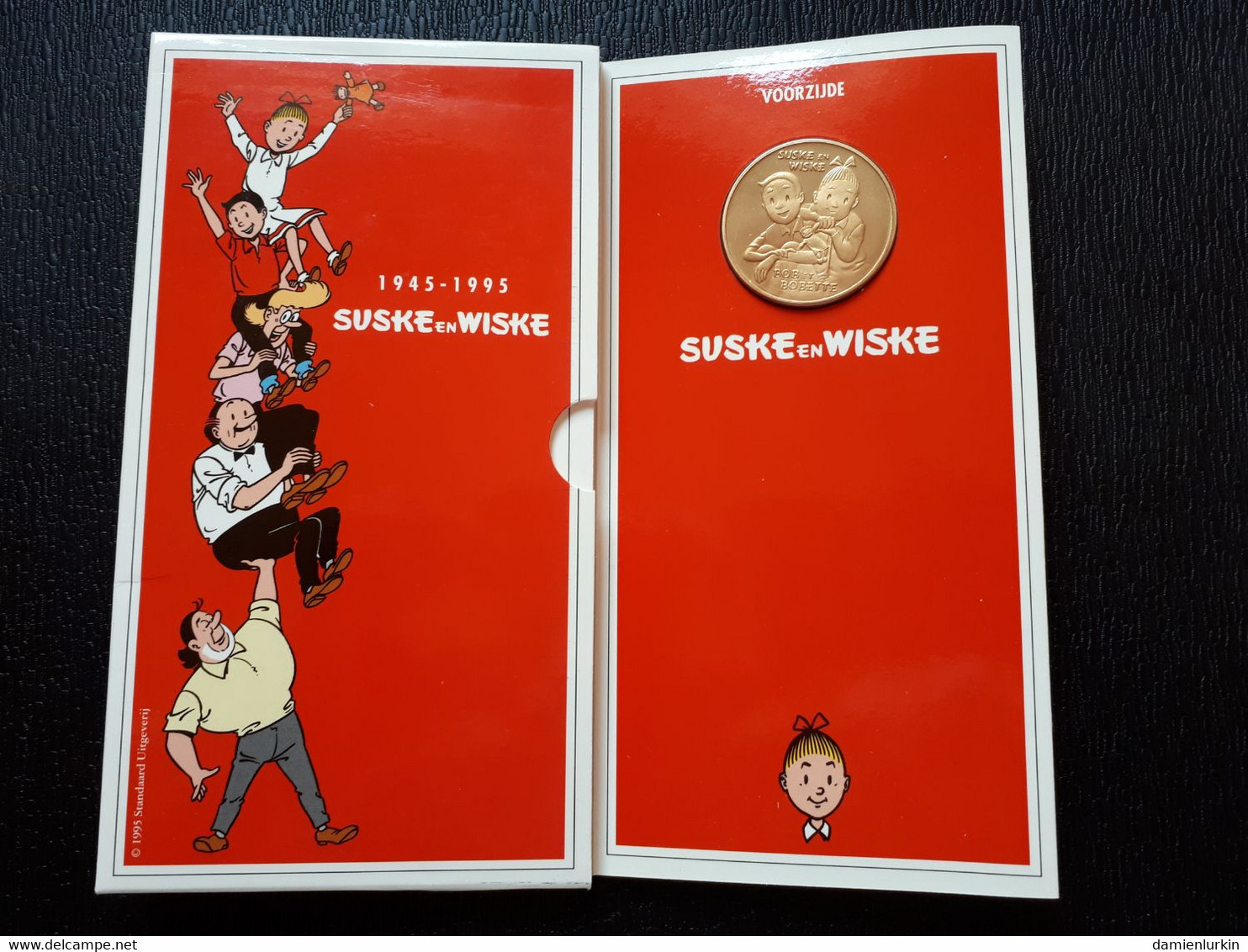 BELGIE MEDAILLE SUSKE EN WISKE - Professionali / Di Società