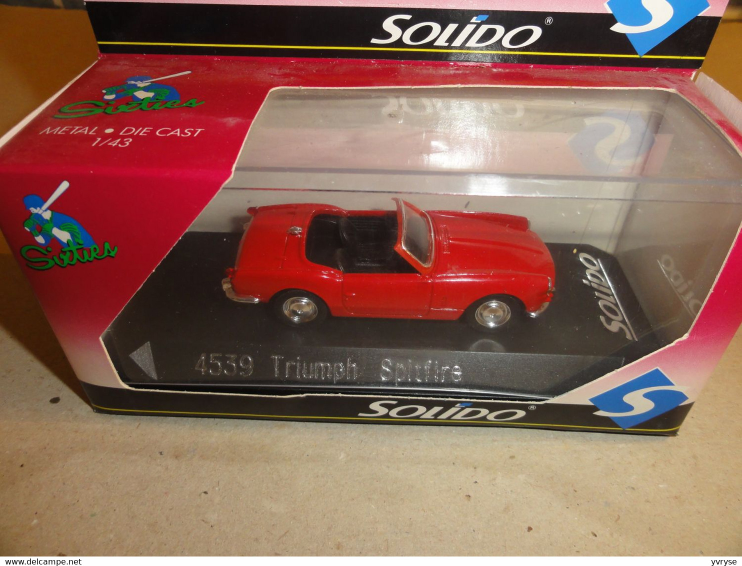 Solido 4539 : Triumph Spitfire MK 1 - Solido