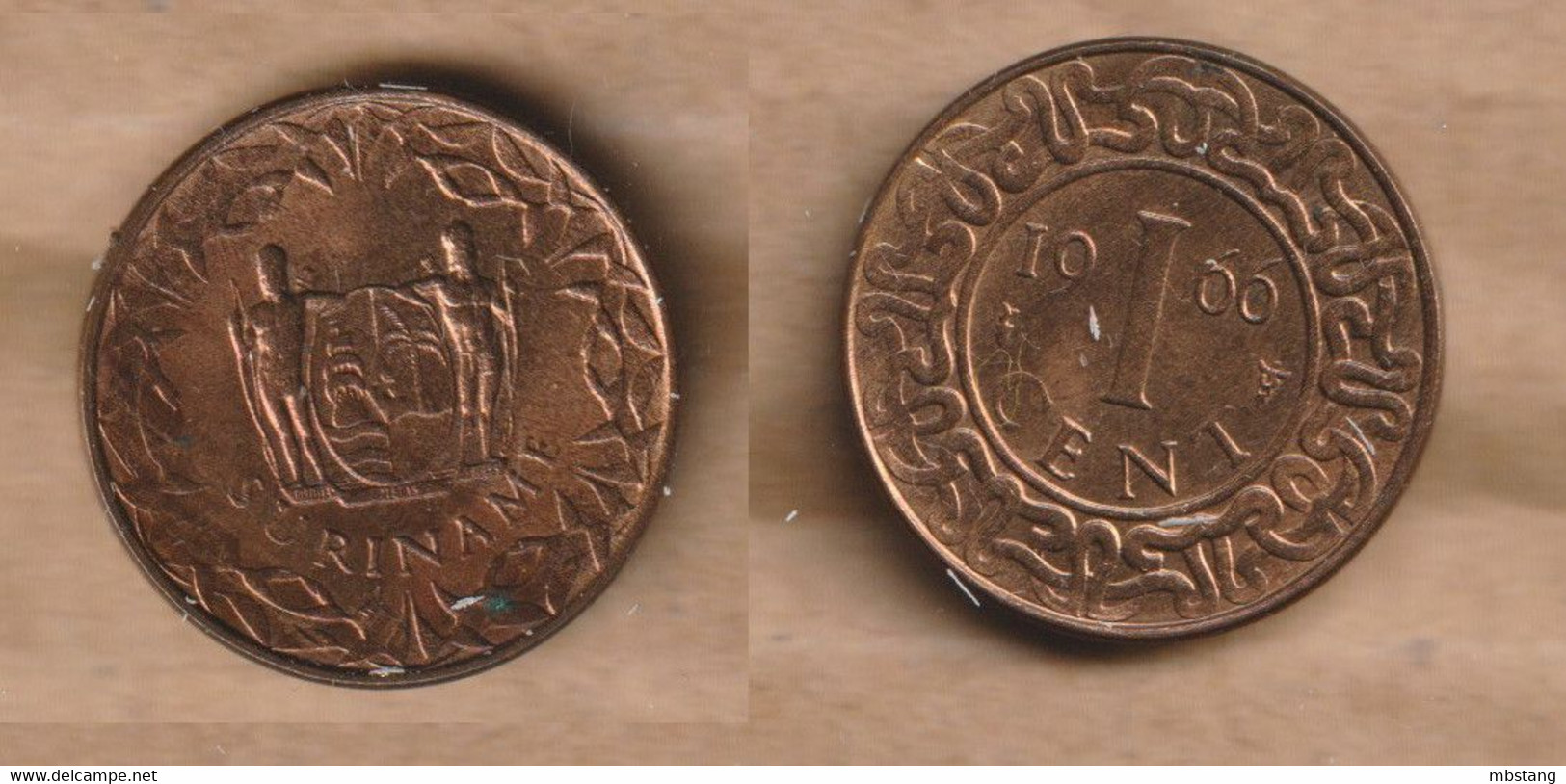 SURINAME  1 Cent - Juliana 1962-1972 Bronze • 2.55 G • ⌀ 18 Mm KM# 11, Schön# 1 - Surinam 1975 - ...