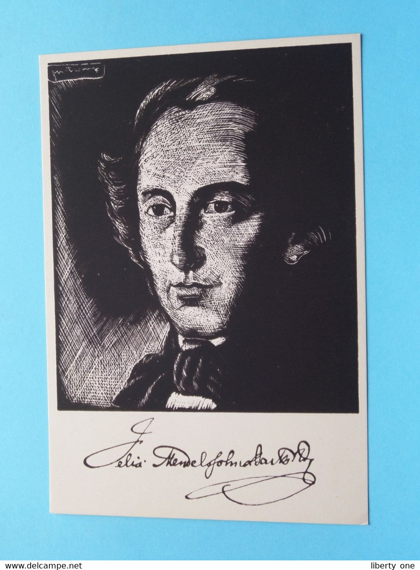 MENDELSSOHN-BARTHOLDY Felix ( 1809-1847 ) ( Edit. Heuwekemeijer ) 19?? ( Zie Foto > Scan ) ! - Singers & Musicians