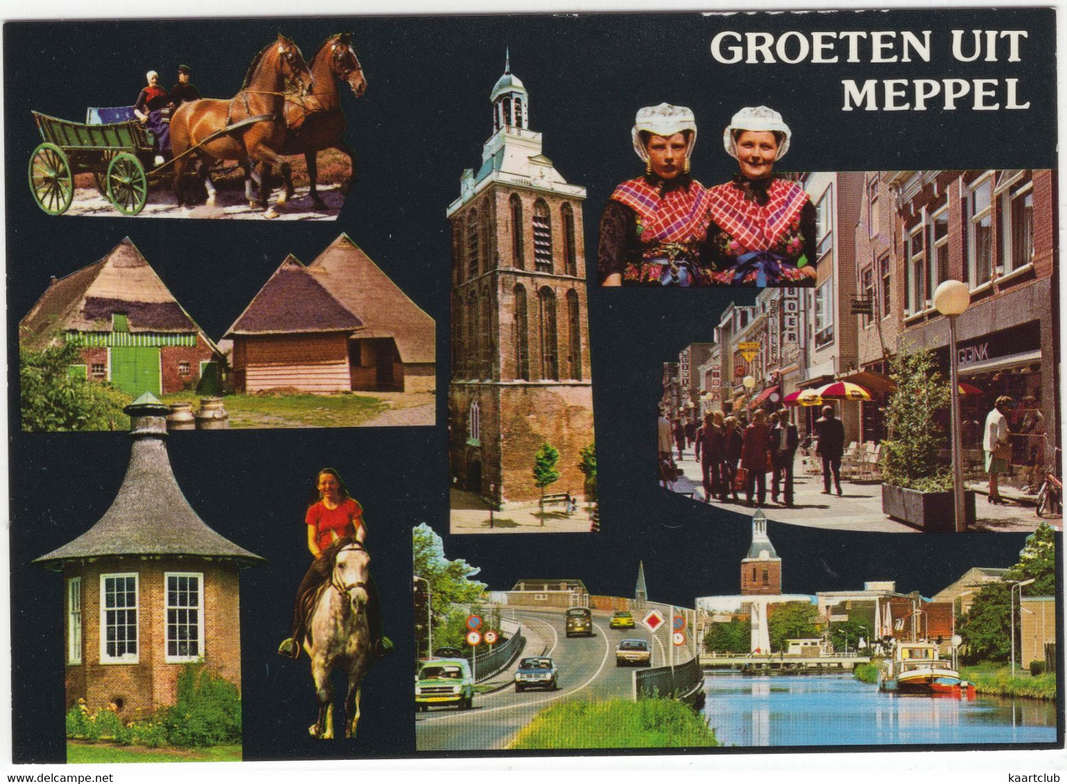 Groeten Uit Meppel - (Drenthe, Holland) - Meppel