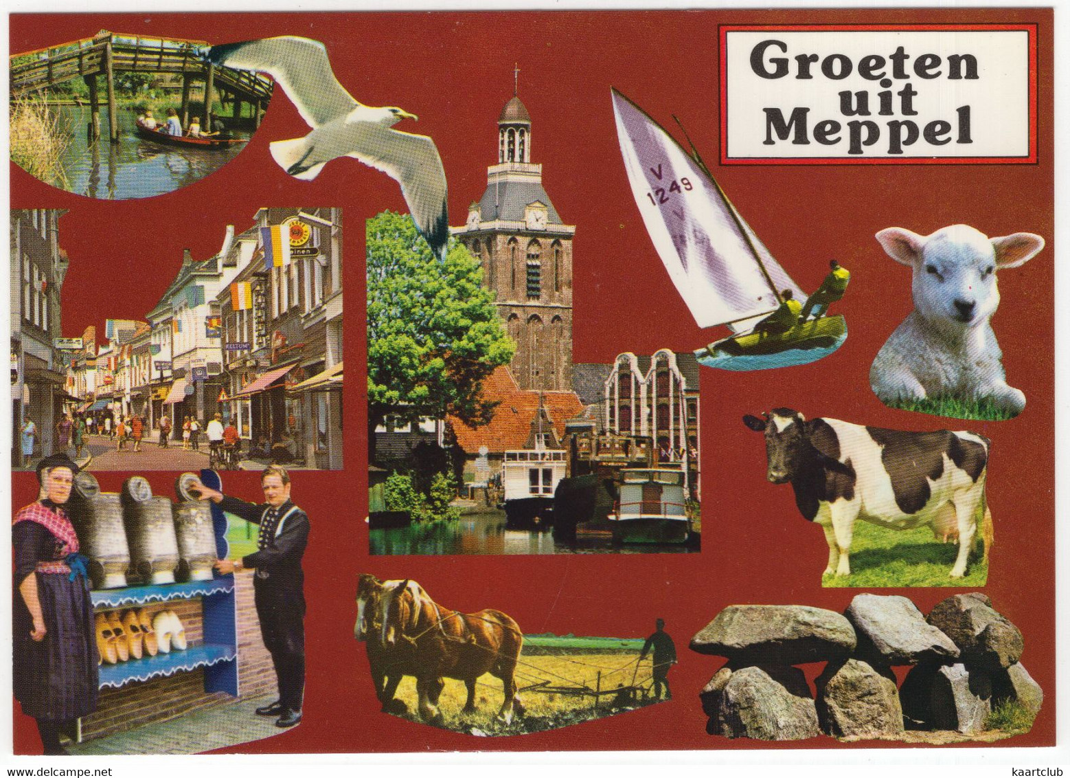 Groeten Uit Meppel - (Drenthe, Holland) - Meppel