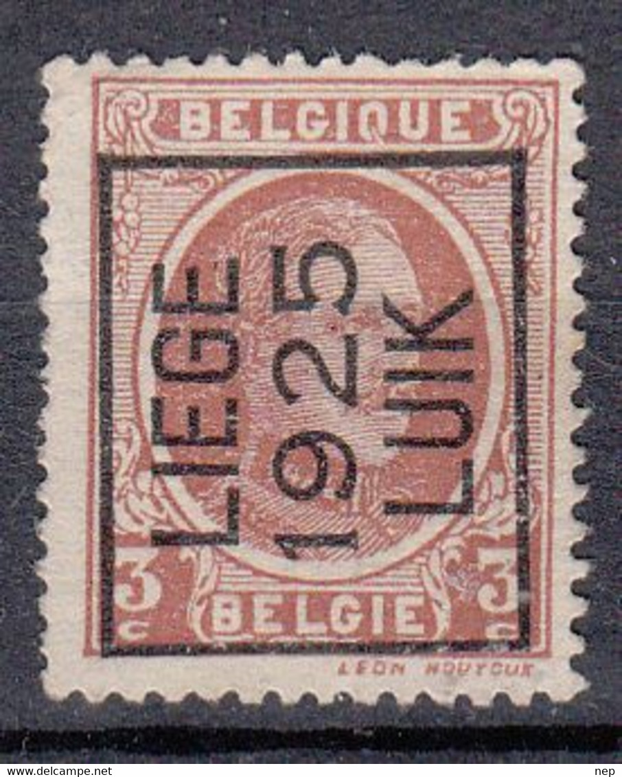 BELGIË - PREO - 1925 - Nr 120 A - LIEGE 1925 LUIK - (*) - Typos 1922-31 (Houyoux)