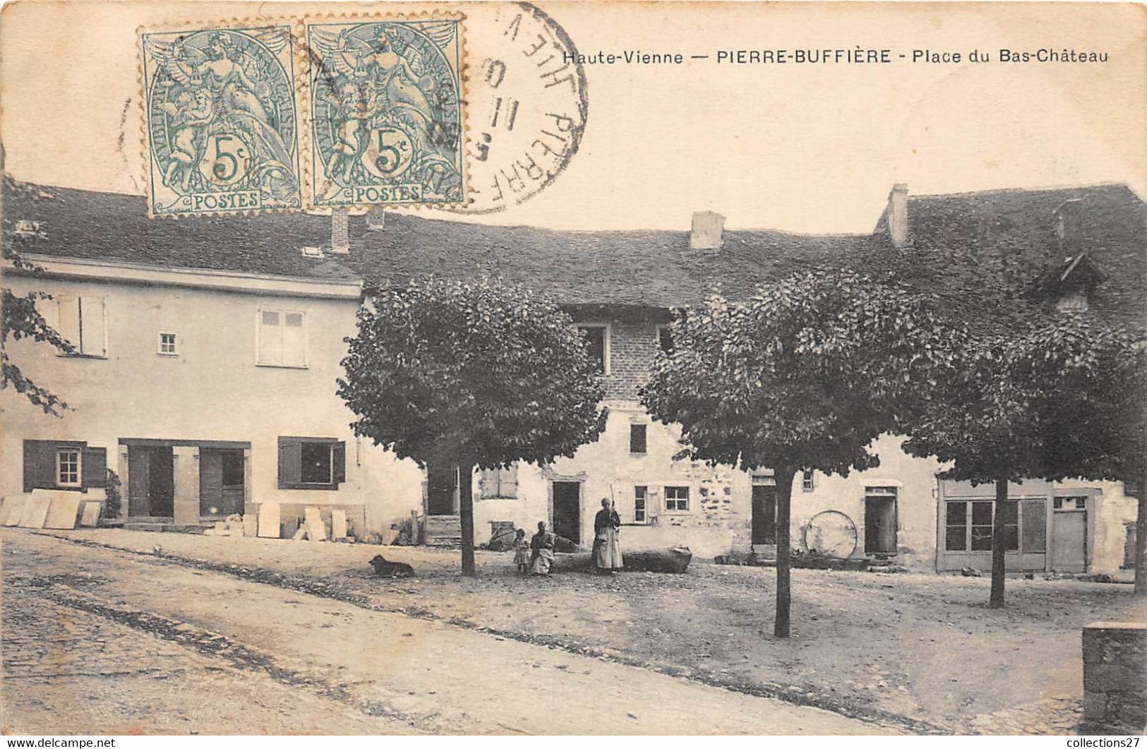 87-PIERRE-BUFFIERE- PLACE DU BAS-CHÂTEAU - Pierre Buffiere