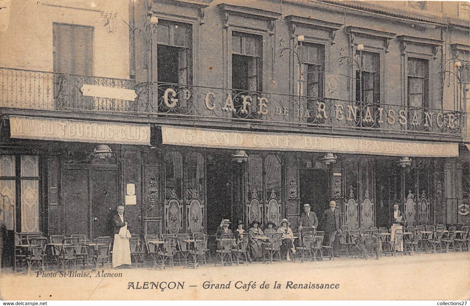 61-ALENCON- GRAND CAFE DE LA RENAISSANCE - Alencon