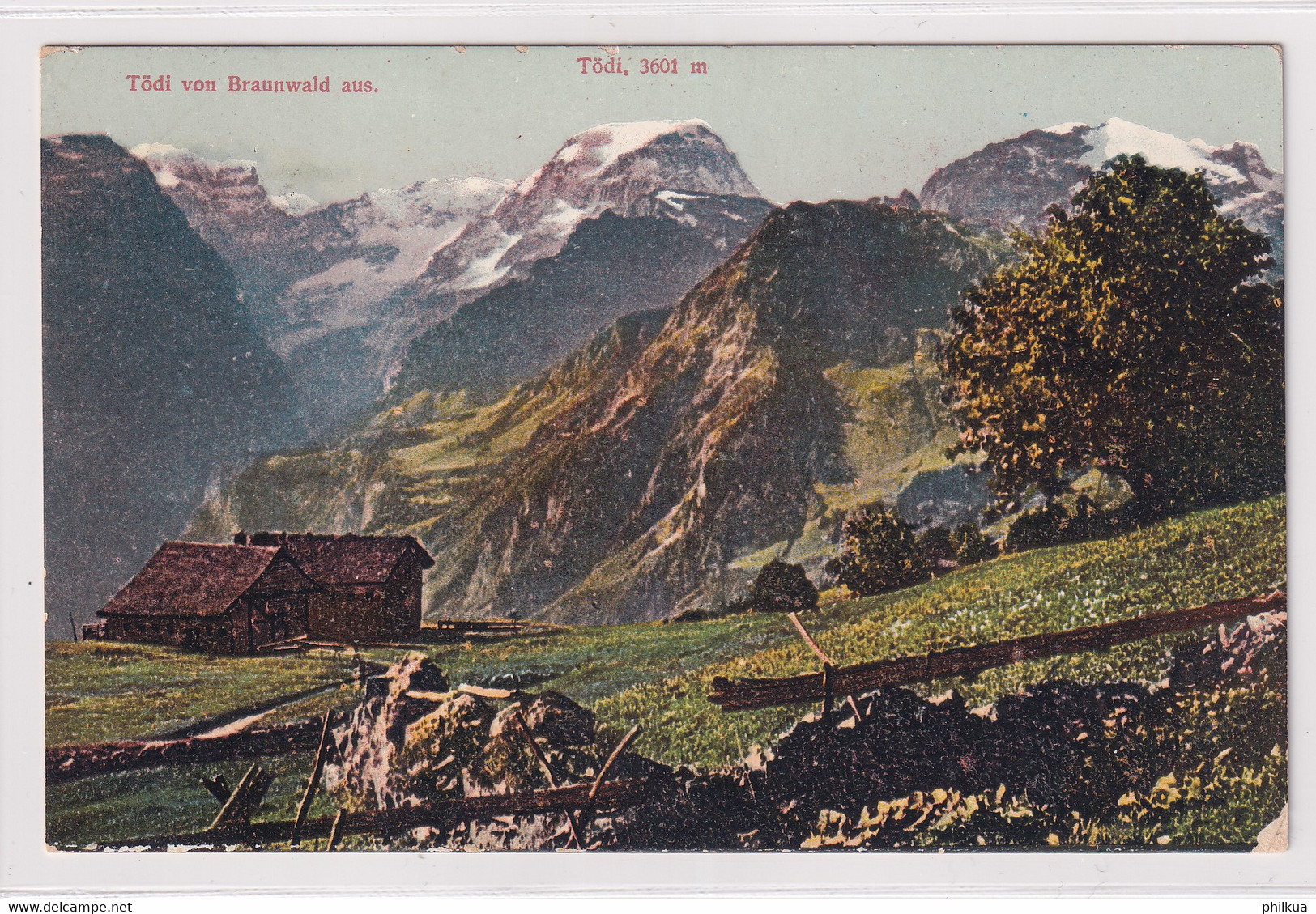 Braunwald - Hotel Alpenblick - R. Durrer-Ifanger - Tödi Von Braunwald Aus - Braunwald