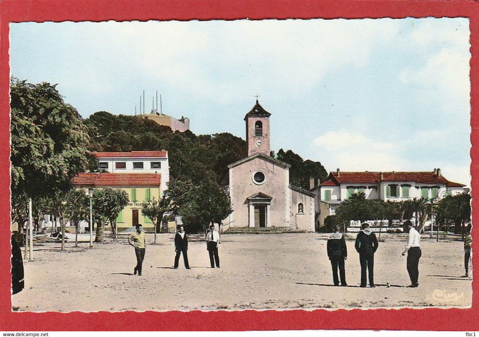 Var - Porquerolles - L'Eglise - Hôtel Sainte Anne - Porquerolles