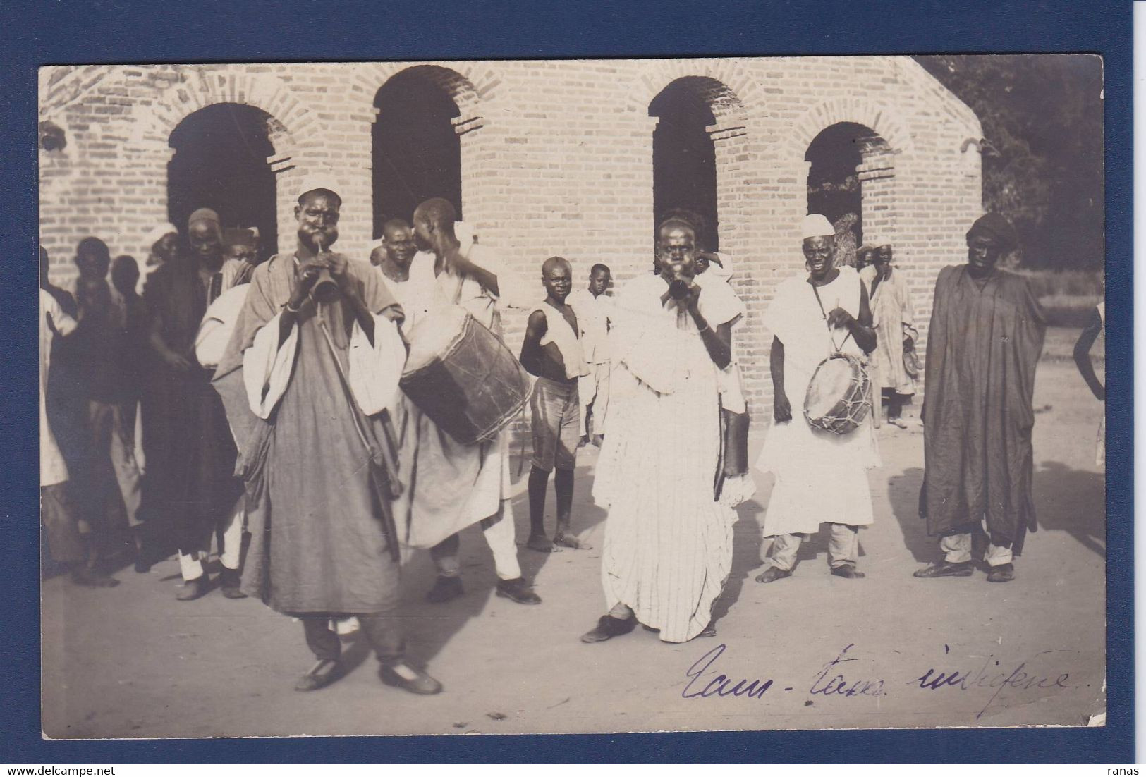 CPA Tchad Afrique Noire Carte Photo écrite - Tschad