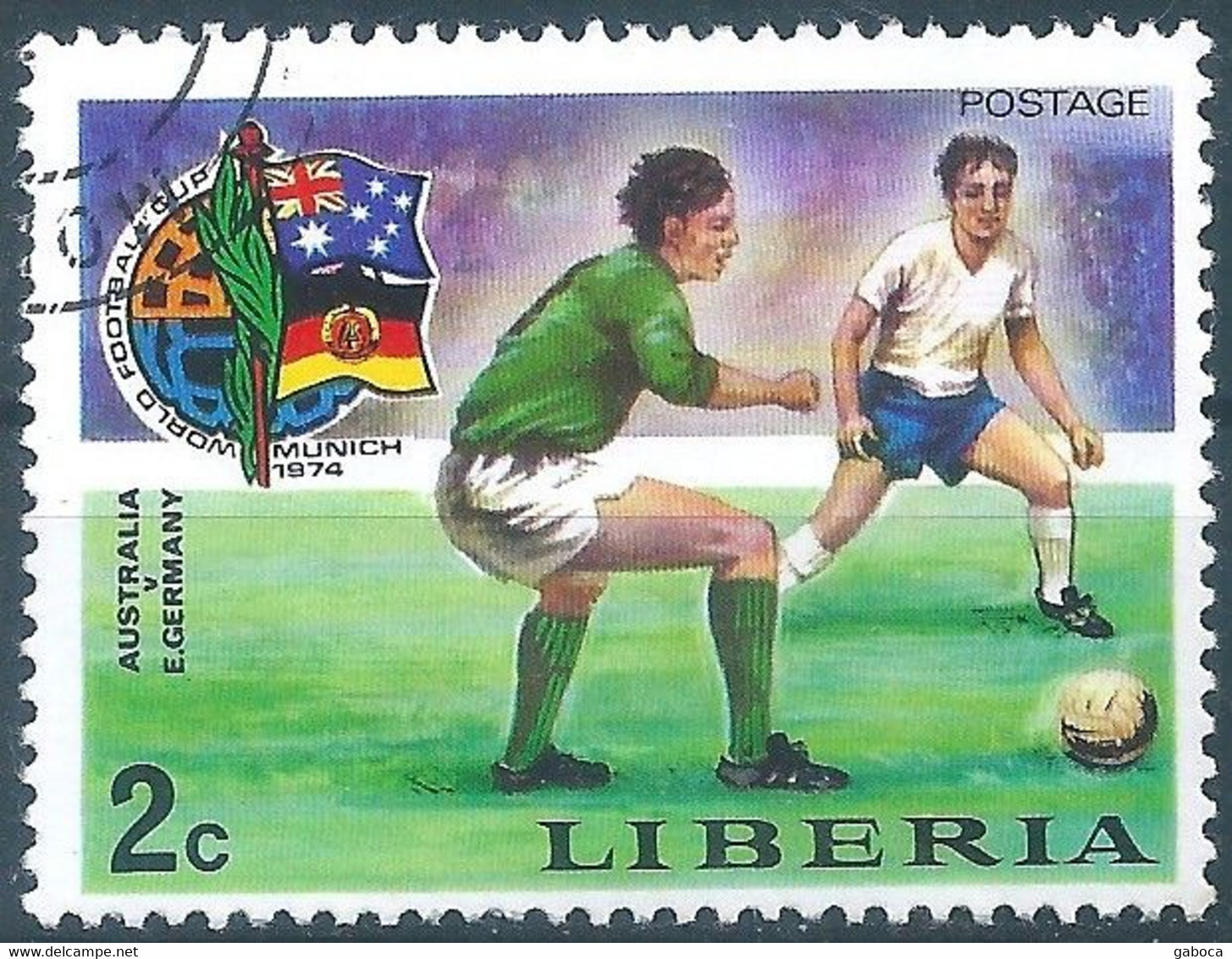 C2329 Sport Football Soccer World Cup Olympics Flag Stadium Philately Art Sculpture Used 19xStamp Lot#499