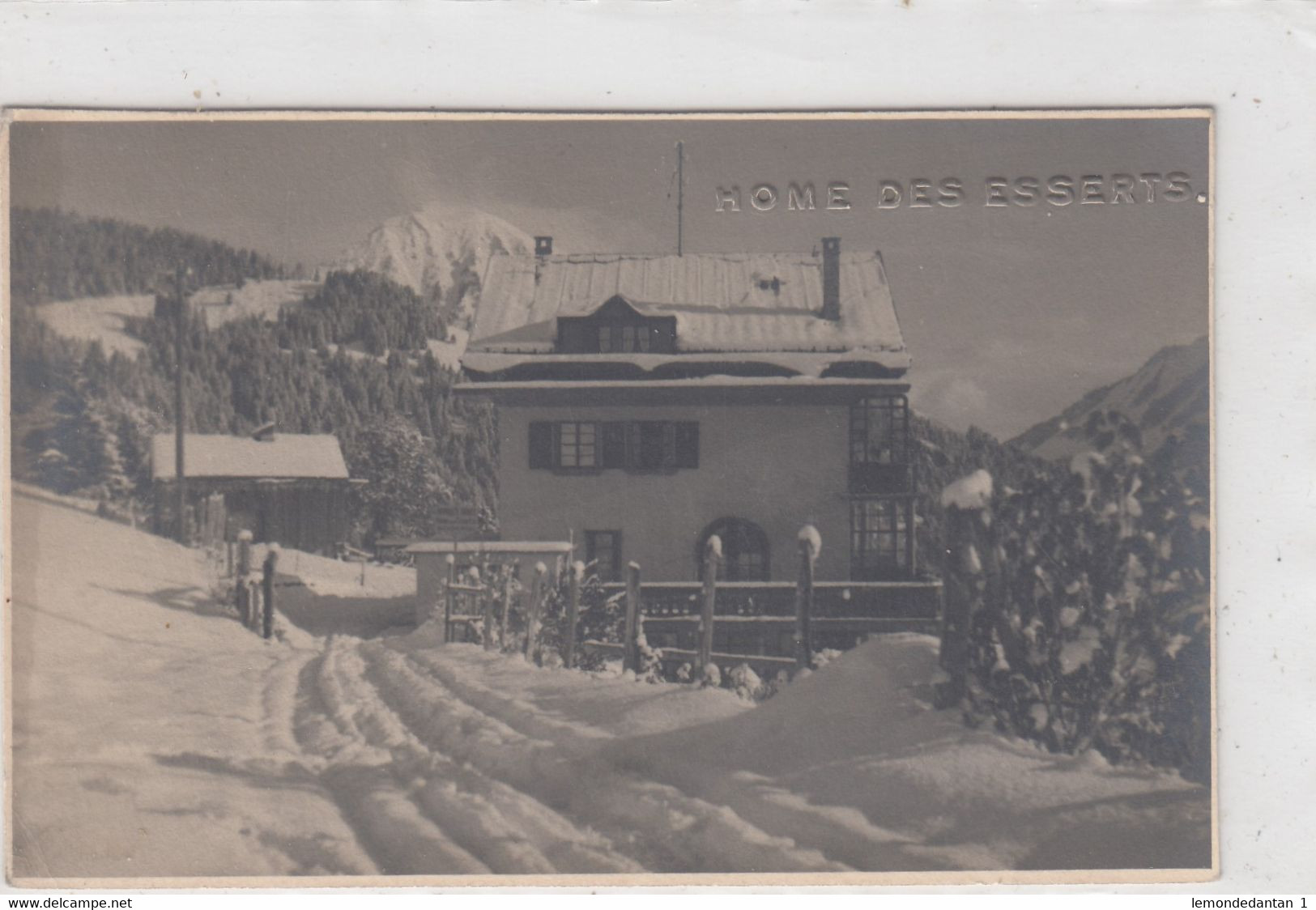 Leysin. Home Des Essents. - Leysin