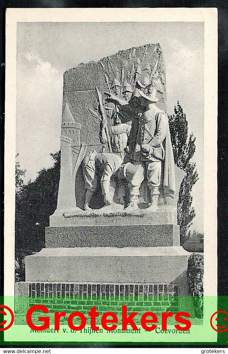 COEVORDEN Meindert V.d. Thijnen Monument 1925 - Coevorden