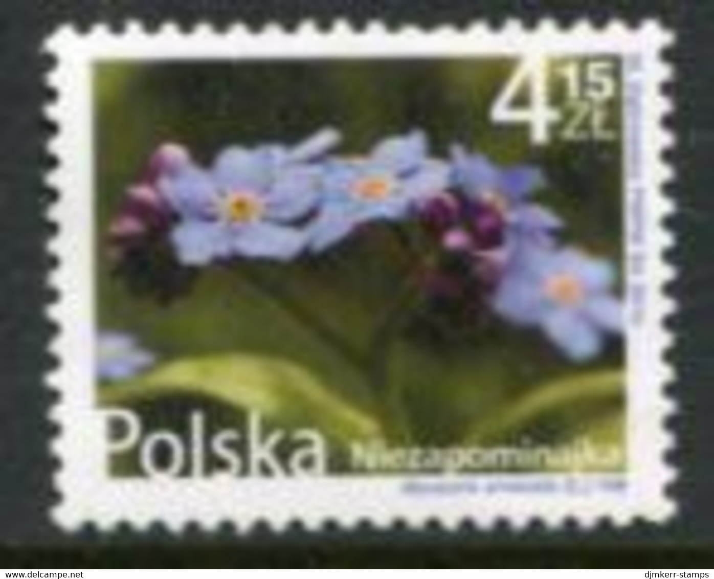 POLAND 2010 Definitive: Flowers And Fruits 4.15 Zl MNH / **.  Michel 4489 - Neufs