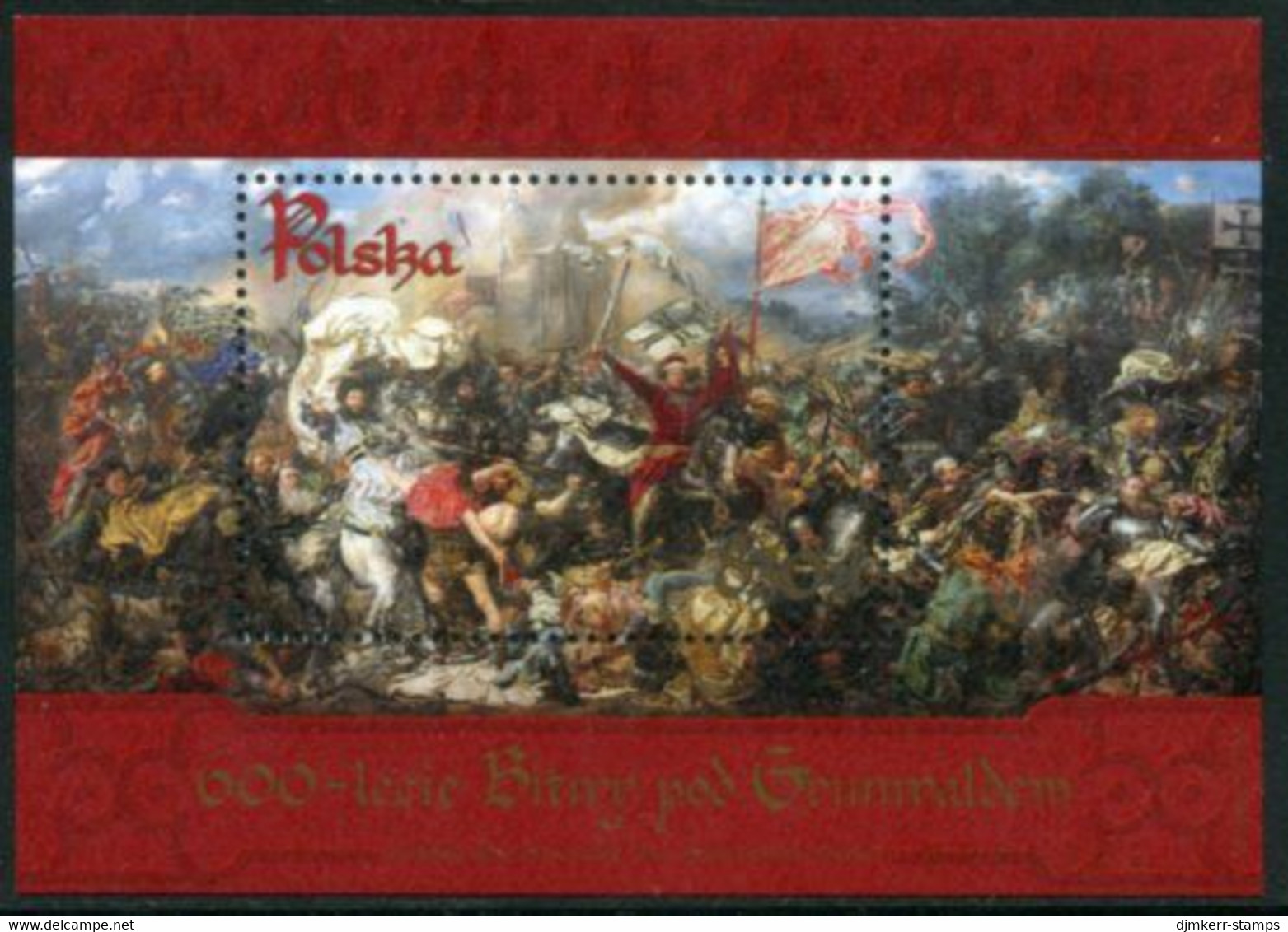 POLAND 2010 Battle Of Grunwald (Tannenberg) Block MNH / **.  Michel Block 195 - Ongebruikt