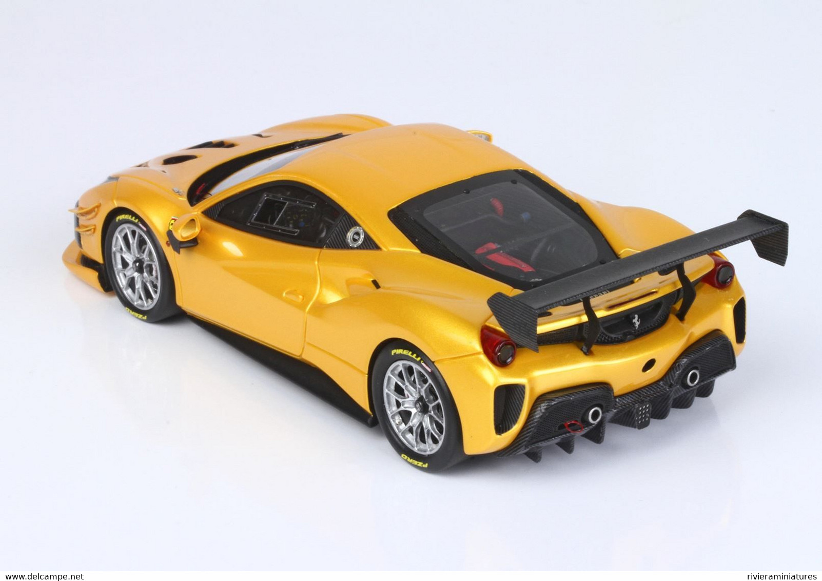 BBR - FERRARI 488 Challenge 2020 - Giallo Tristato - BBRC237C - 1/43 - BBR