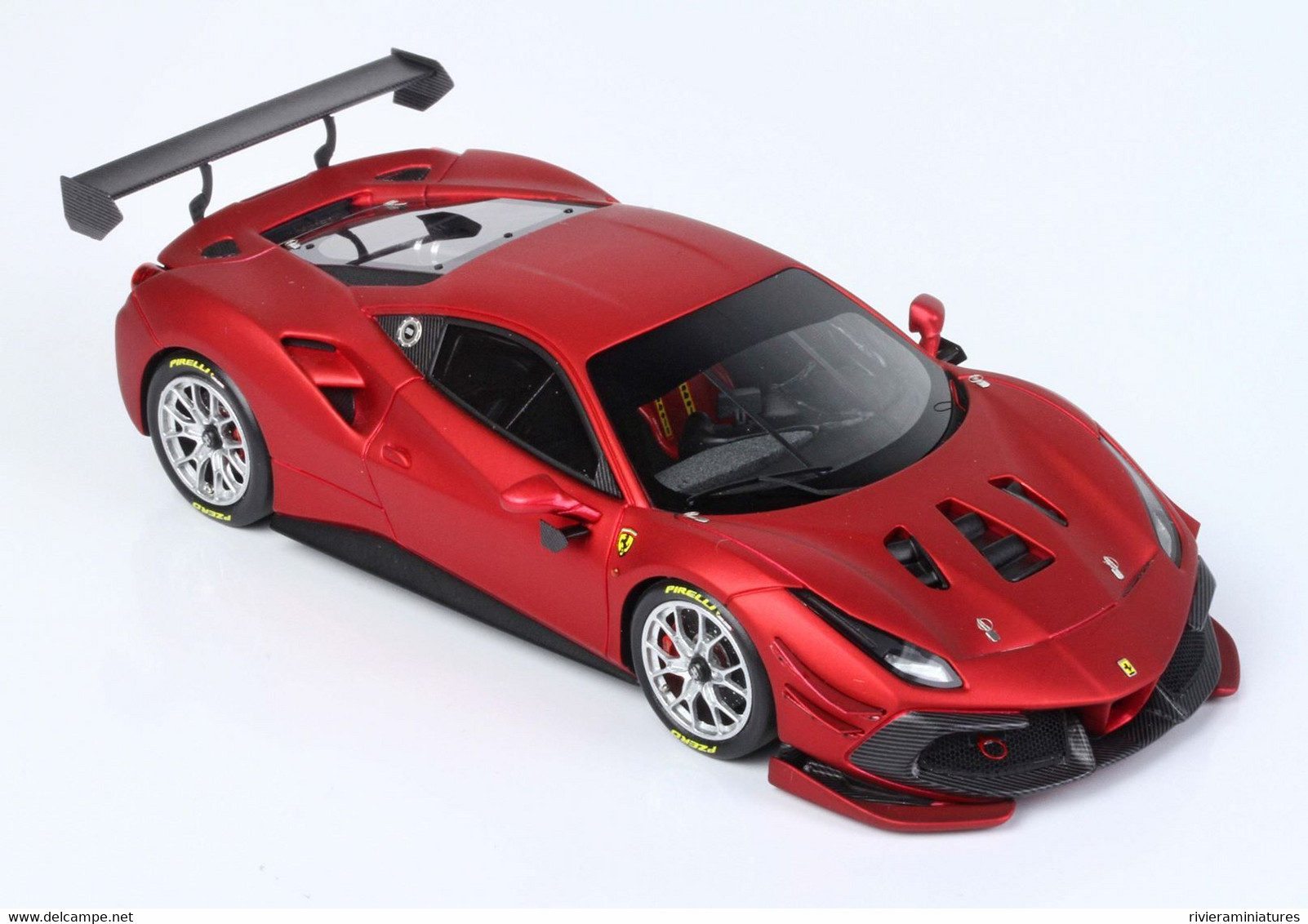 BBR - FERRARI 488 Challenge 2020 - Rosso Fuoco Matt - BBRC237G - 1/43 - BBR