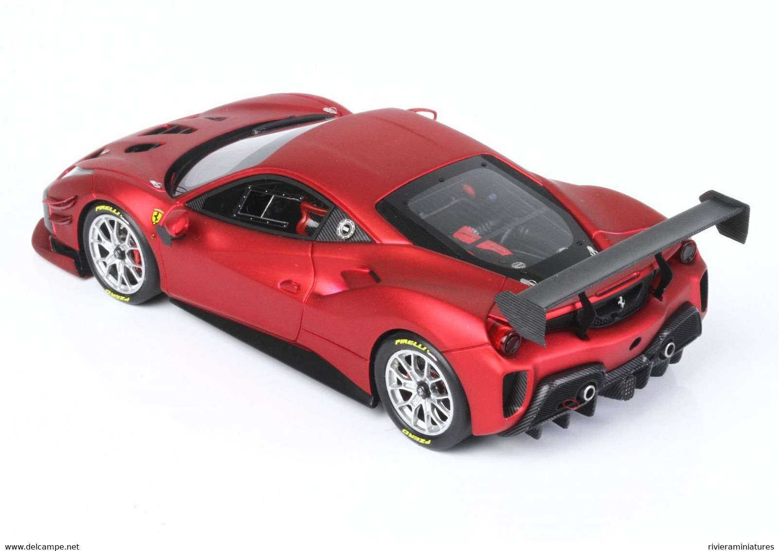 BBR - FERRARI 488 Challenge 2020 - Rosso Fuoco Matt - BBRC237G - 1/43 - BBR