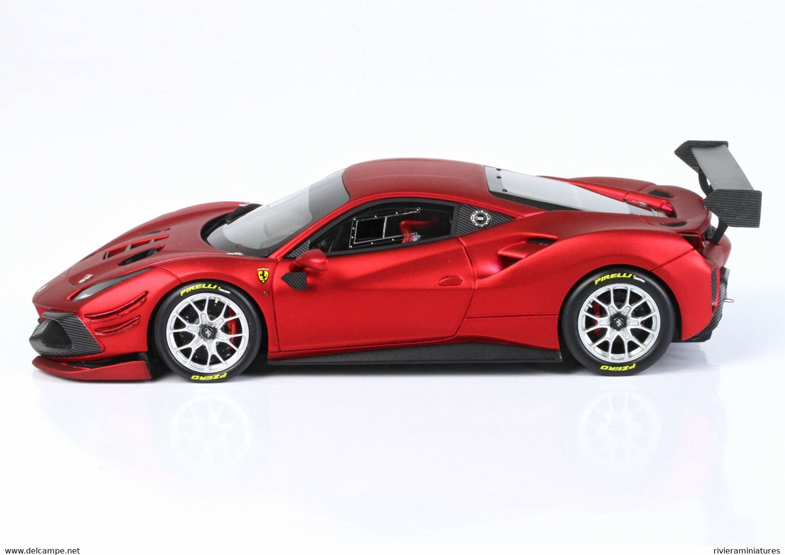 BBR - FERRARI 488 Challenge 2020 - Rosso Fuoco Matt - BBRC237G - 1/43 - BBR