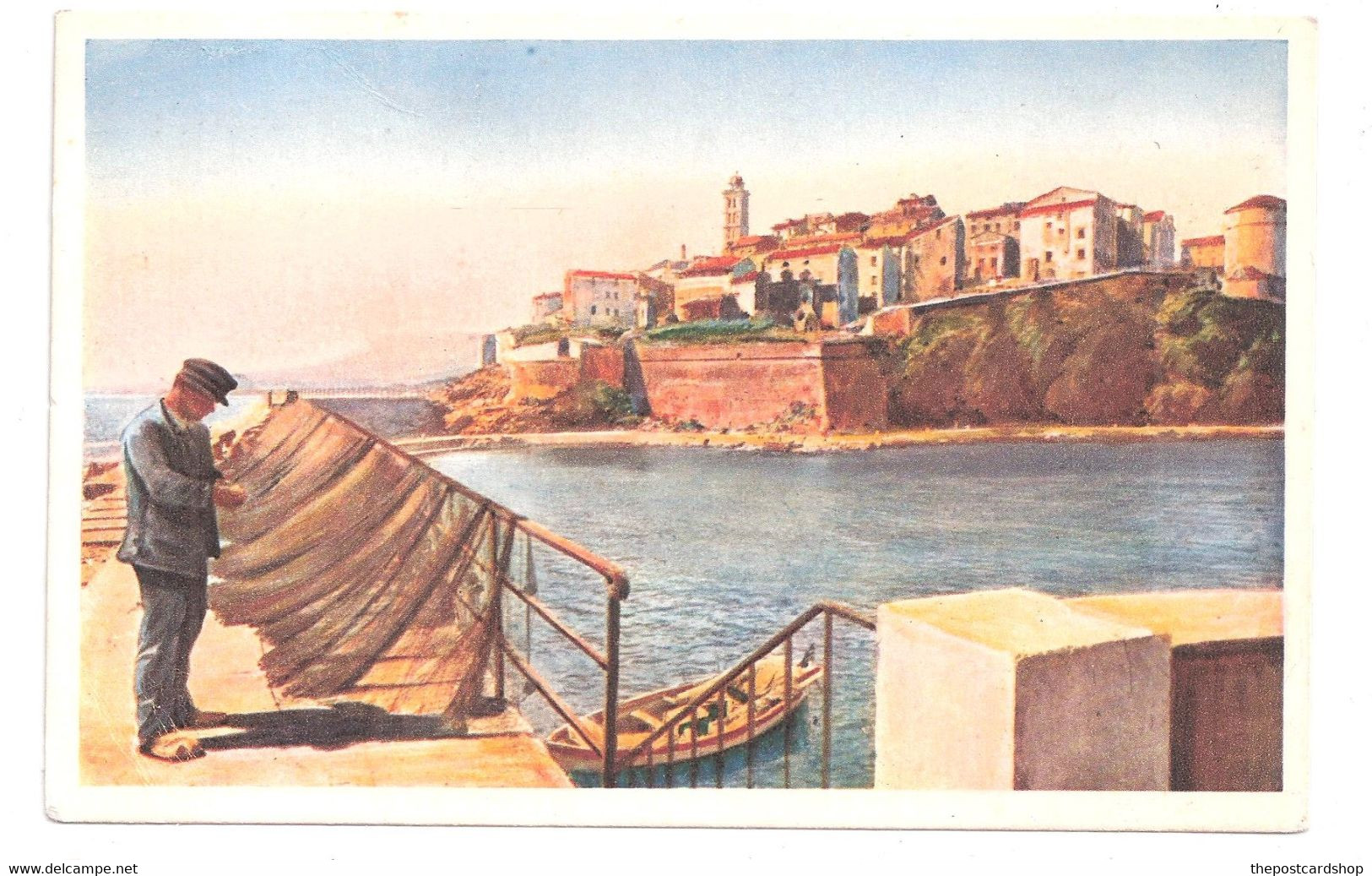 20 2B BASTIA - N° 654- A. TOMASI EDITEUR D' ART A AJACCIO UNUSED FISHERMEN FISHING NETS - Bastia