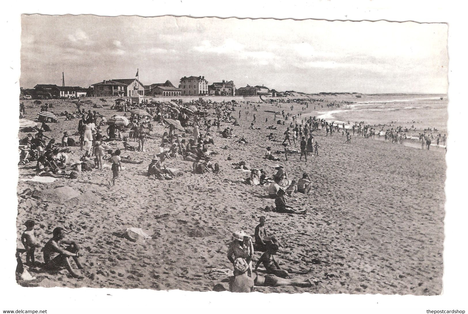 CPA 40 CAPBRETON  La Plage.No.29 USED Circulee Avec Un Timbre - Capbreton