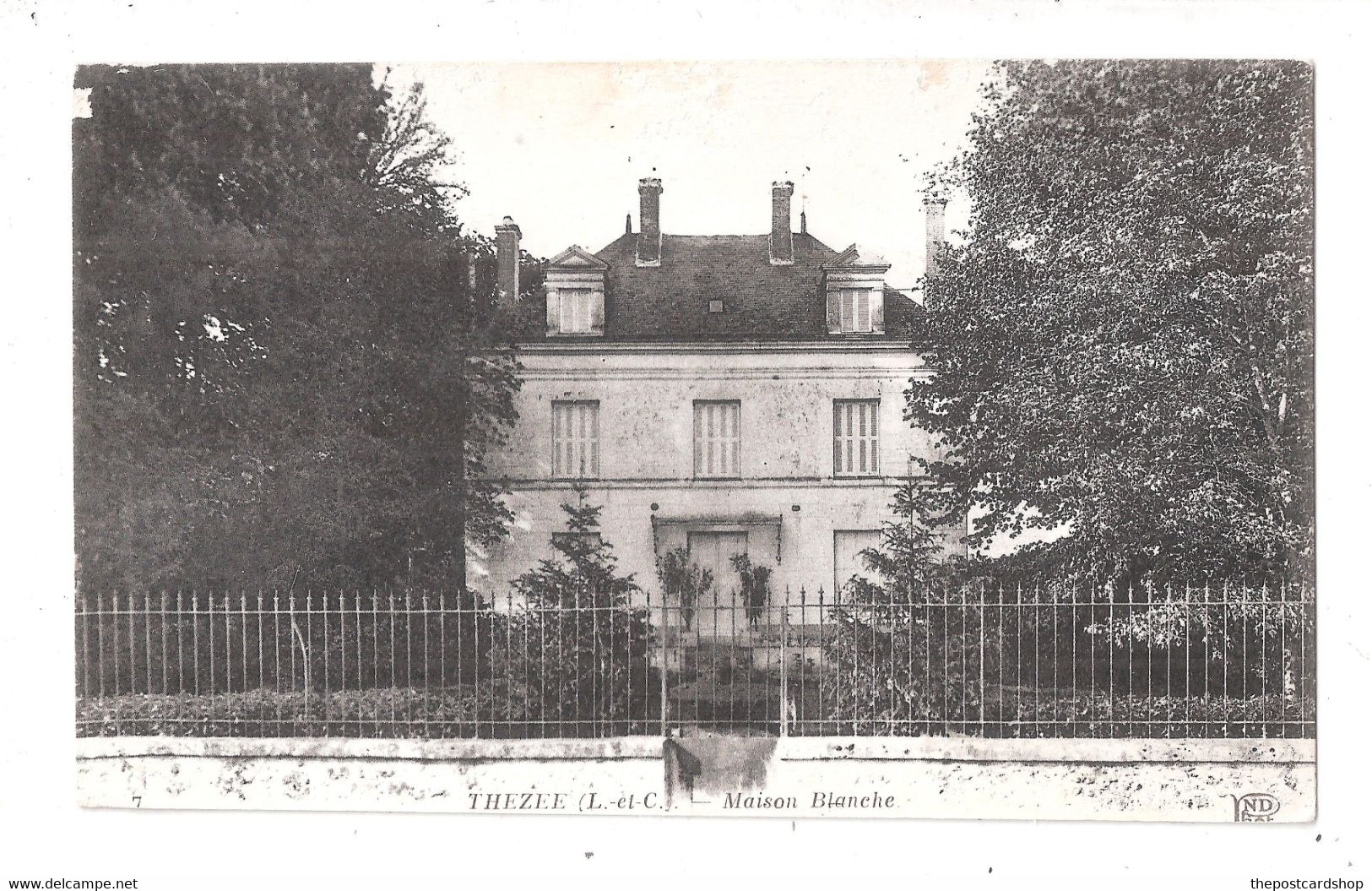 CPA 41 THESEE OU THEZEE CHATEAU DE LA MAISON BLANCHE Unused - Andere & Zonder Classificatie