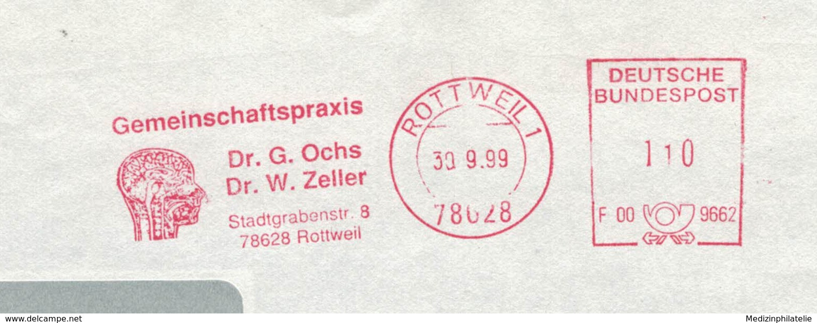 Ochs Zeller Gemeinschaftspraxis - Stadtgraben - 78628 Rottweil - 1999 - F009662 - Halswirbel Gehirn - Medicine