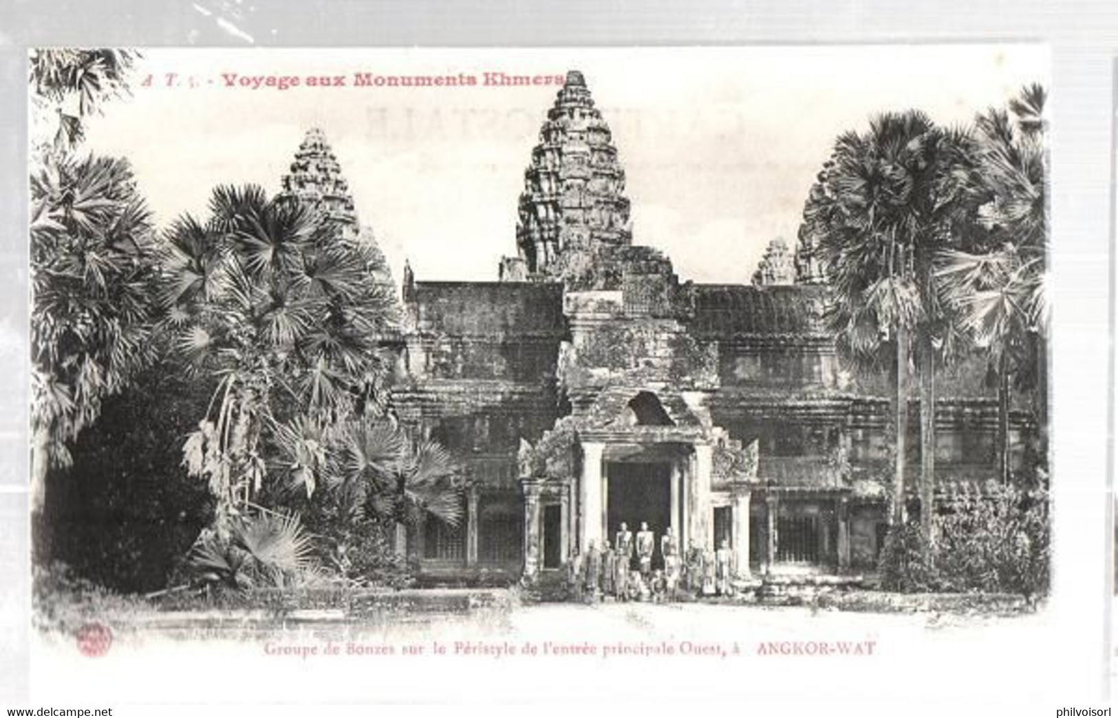 CAMBODGE TEMPLE ANGKOR ANIMEE - Kambodscha