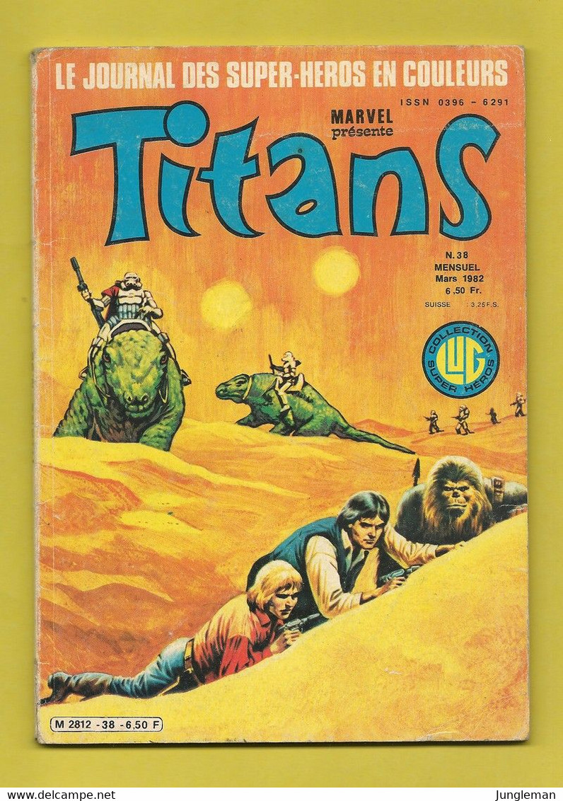 Titans N° 38 - Editions Lug à Lyon - Mars 1982 - BE. - Lug & Semic