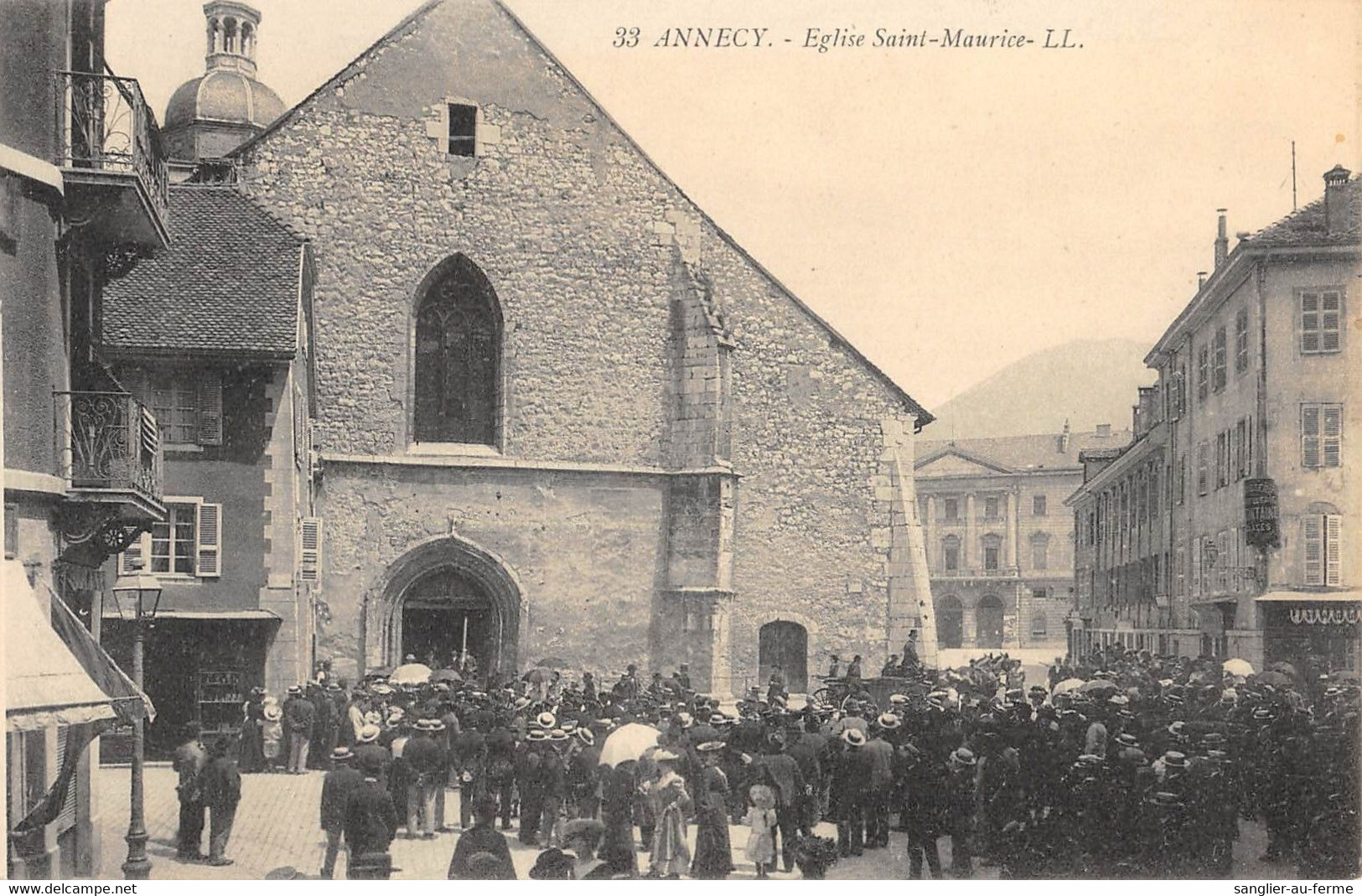 CPA 74 ANNECY EGLISE SAINT MAURICE - Annecy