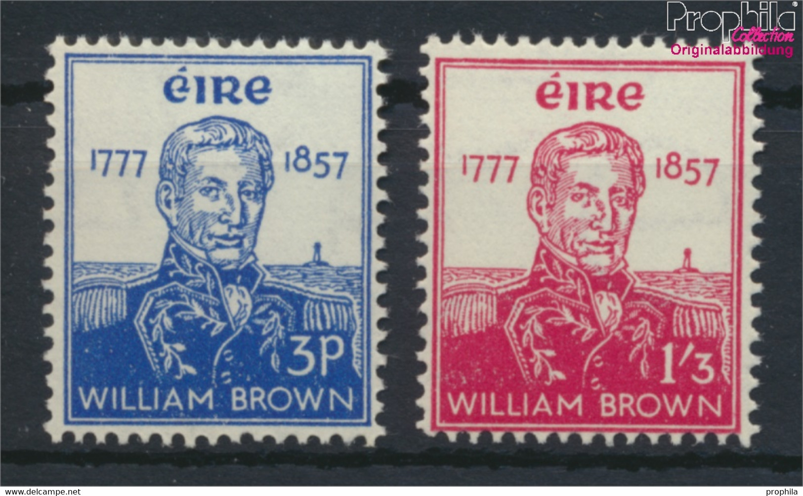 Irland 132-133 (kompl.Ausg.) Postfrisch 1957 Brown (9636759 - Neufs