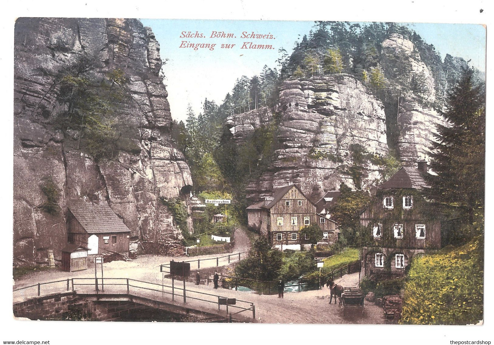 Allemagne Sachs Bohm Unused - Bastei (sächs. Schweiz)