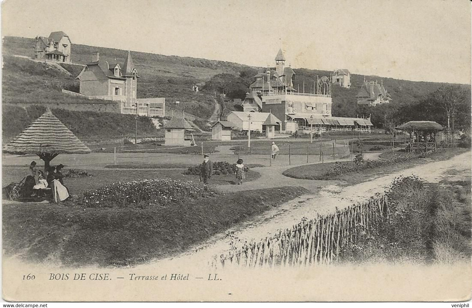 BOIS DE CISE - SOMME - TERRASSE ET HOTEL - Bois-de-Cise