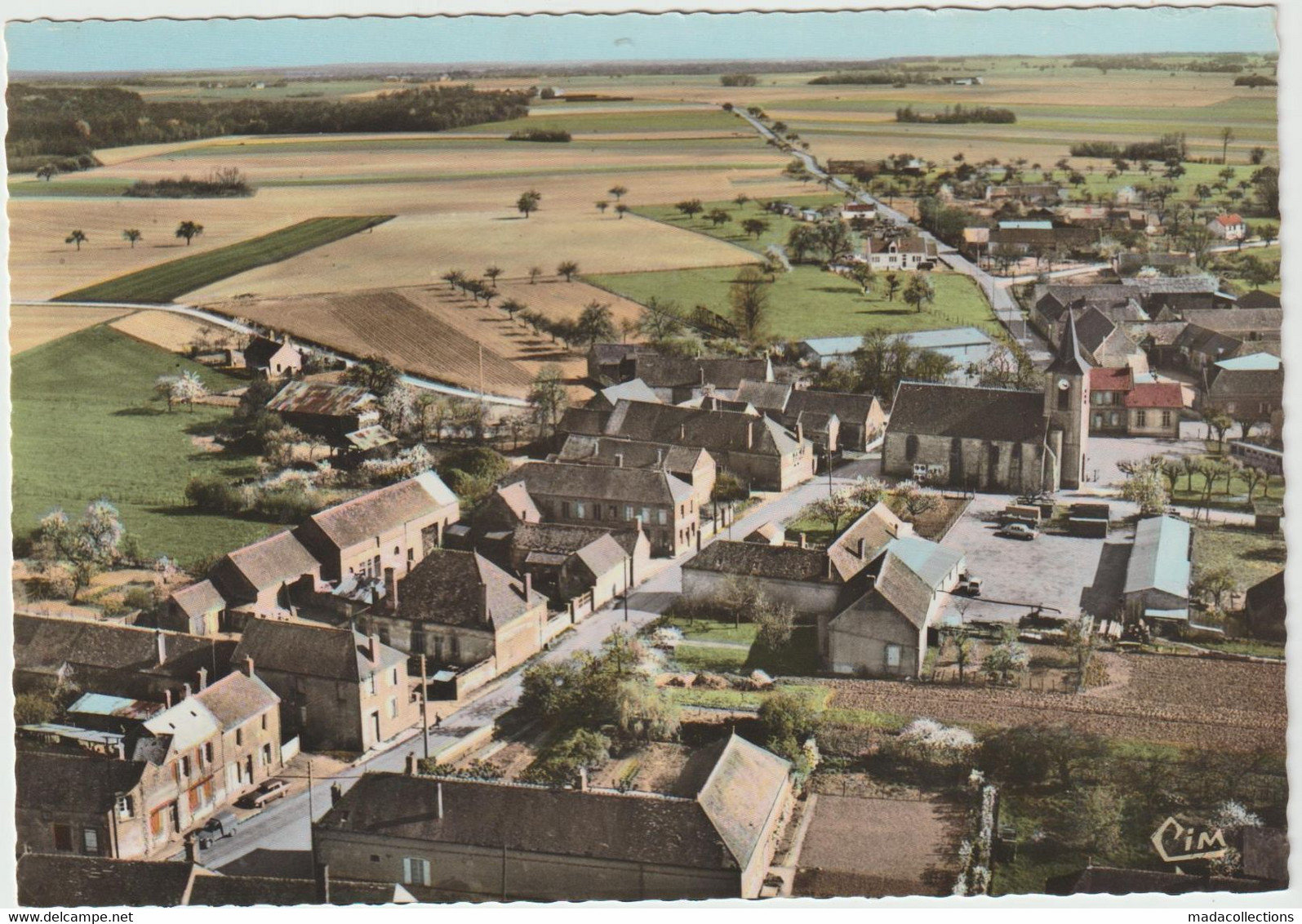 Villebougis (89 - Yonne) Vue Générale Aérienne - Villebougis