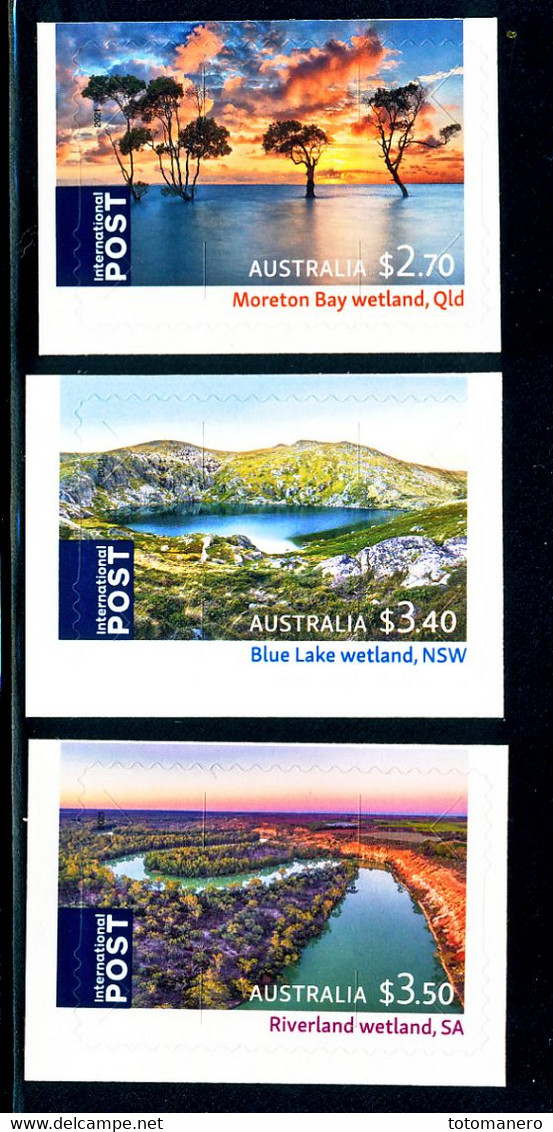 AUSTRALIA 2021 - Ramsar Wetlands P&S BOOKLET 3v** - Unused Stamps
