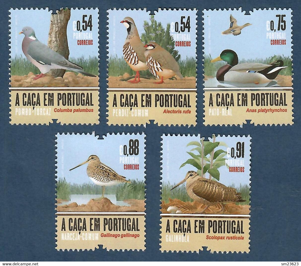 Portugal 30.06.2021 ,  A CACA EM PORTUGAL (Birds) - Postfrisch / MNH / (**) - Ungebraucht