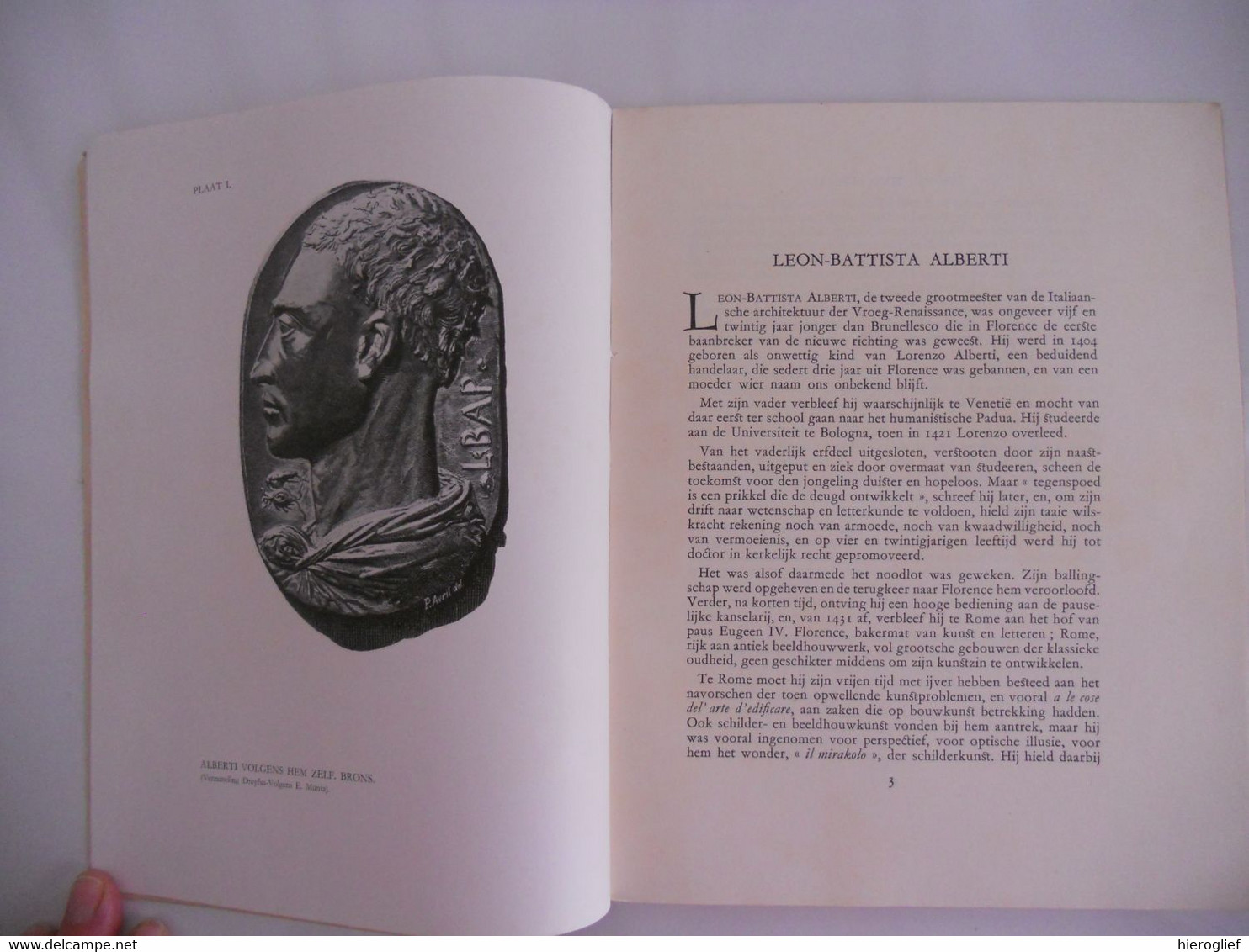 LEON-BATISTA  ALBERTI Door Kanunnik Maere Schilder Dichter Filosoof Cryptograaf Musicus Architect Italiaanse Renaissance - Histoire