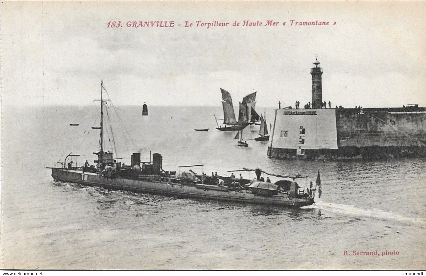 GRANVILLE - Le Torpilleur " La Tramontane " - Oorlog