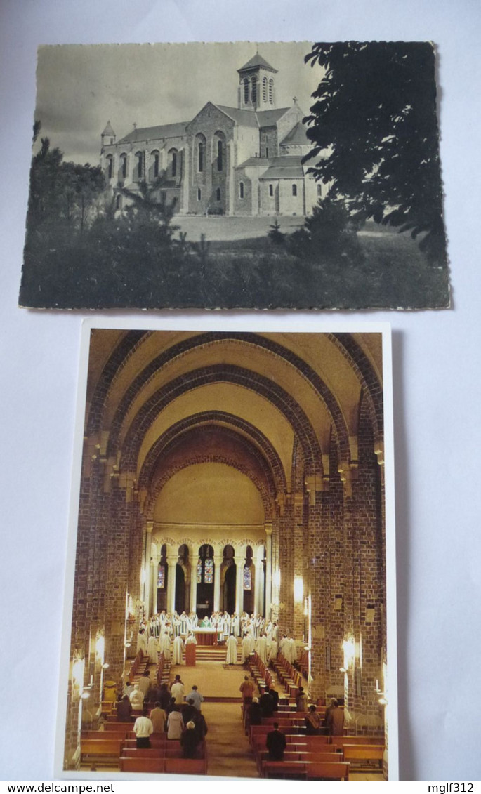 DOURGNE (81) : Abbaye SAINT-BENOIT D'EN-CALCAT - 1996 - LOT De 3 CPM - Dourgne