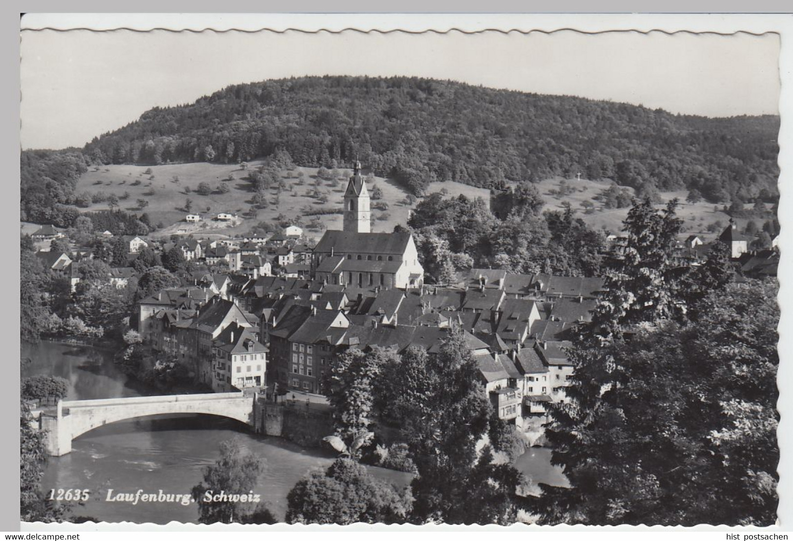 (53678) Foto AK Laufenburg AG, Totale, Nach 1945 - Laufenburg 