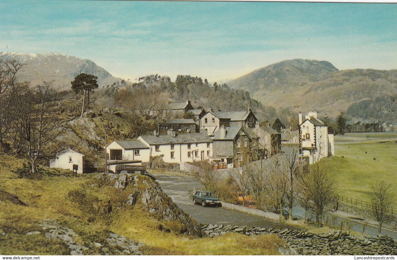 Postcard Patterdale Village [ English Lake District ]  My Ref B14410 - Patterdale