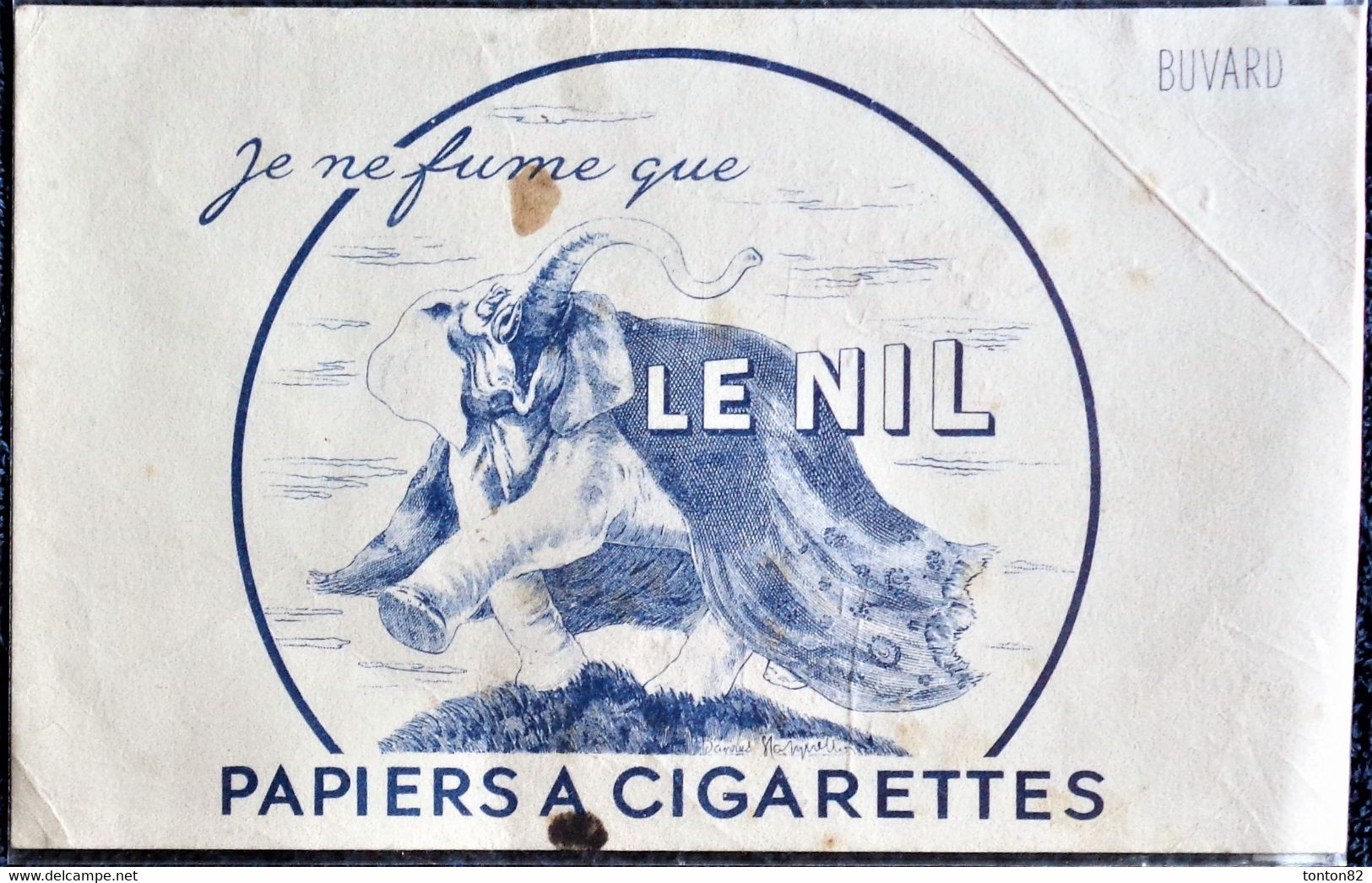 Buvard - LE NIL - Papier à Cigarettes . . - Tabaco & Cigarrillos