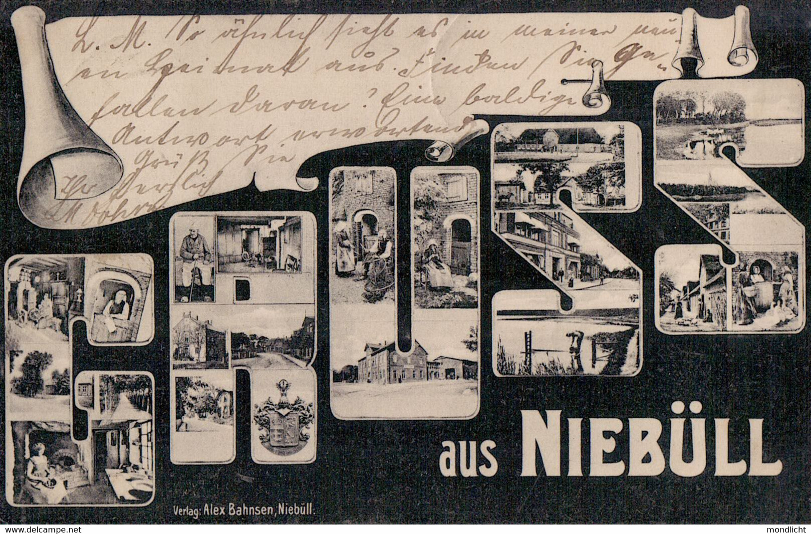 Gruss Aus Niebüll, 1904. - Nordfriesland