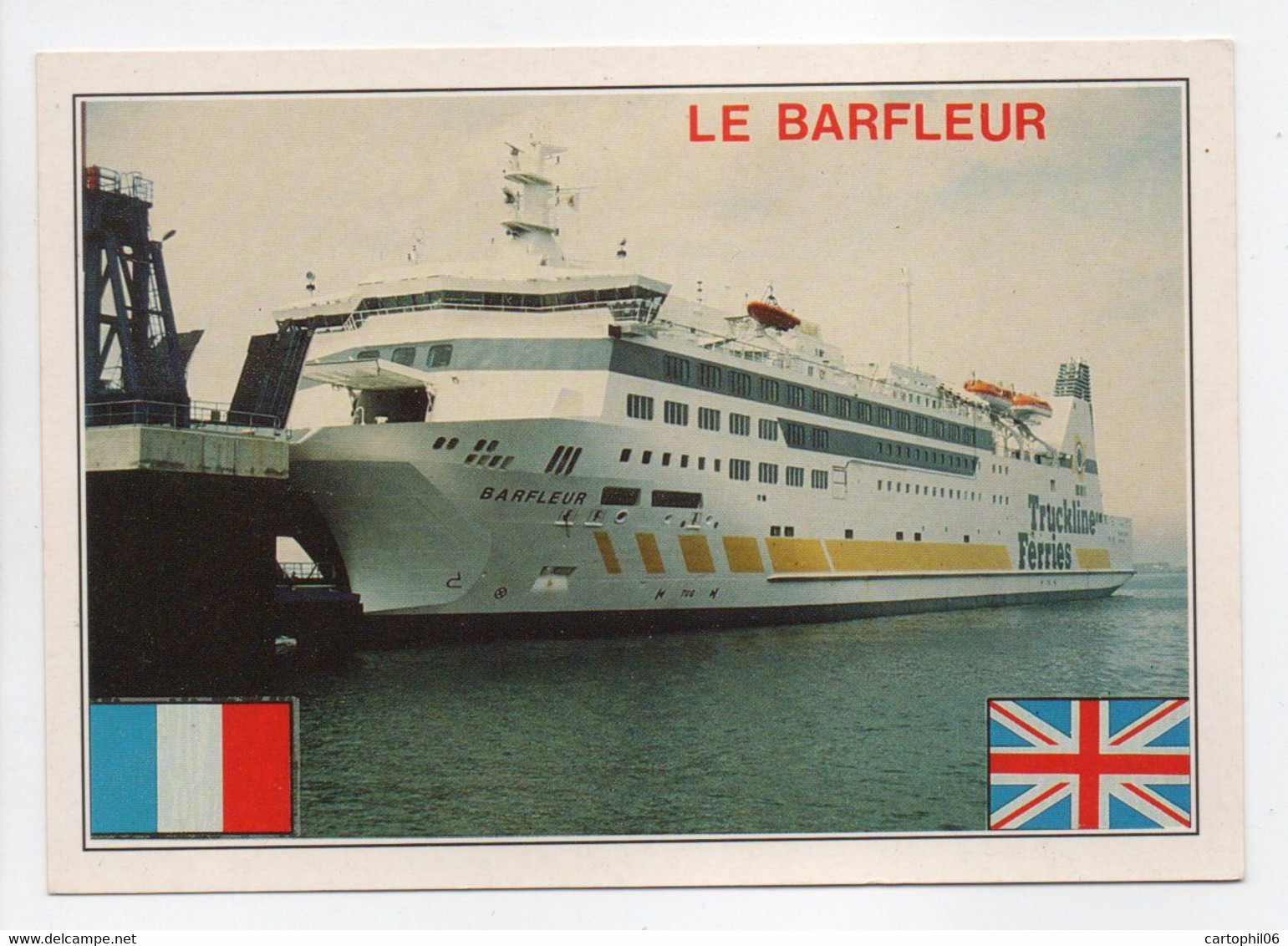 - CPM CHERBOURG (50) - Le Ferry BARFLEUR - Editions DUBRAY 1268 - - Cherbourg