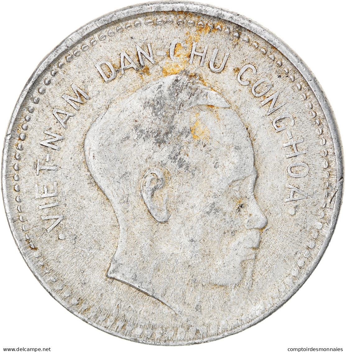 Monnaie, Viet Nam, Dong, 1946, TTB, Aluminium, KM:3 - Viêt-Nam