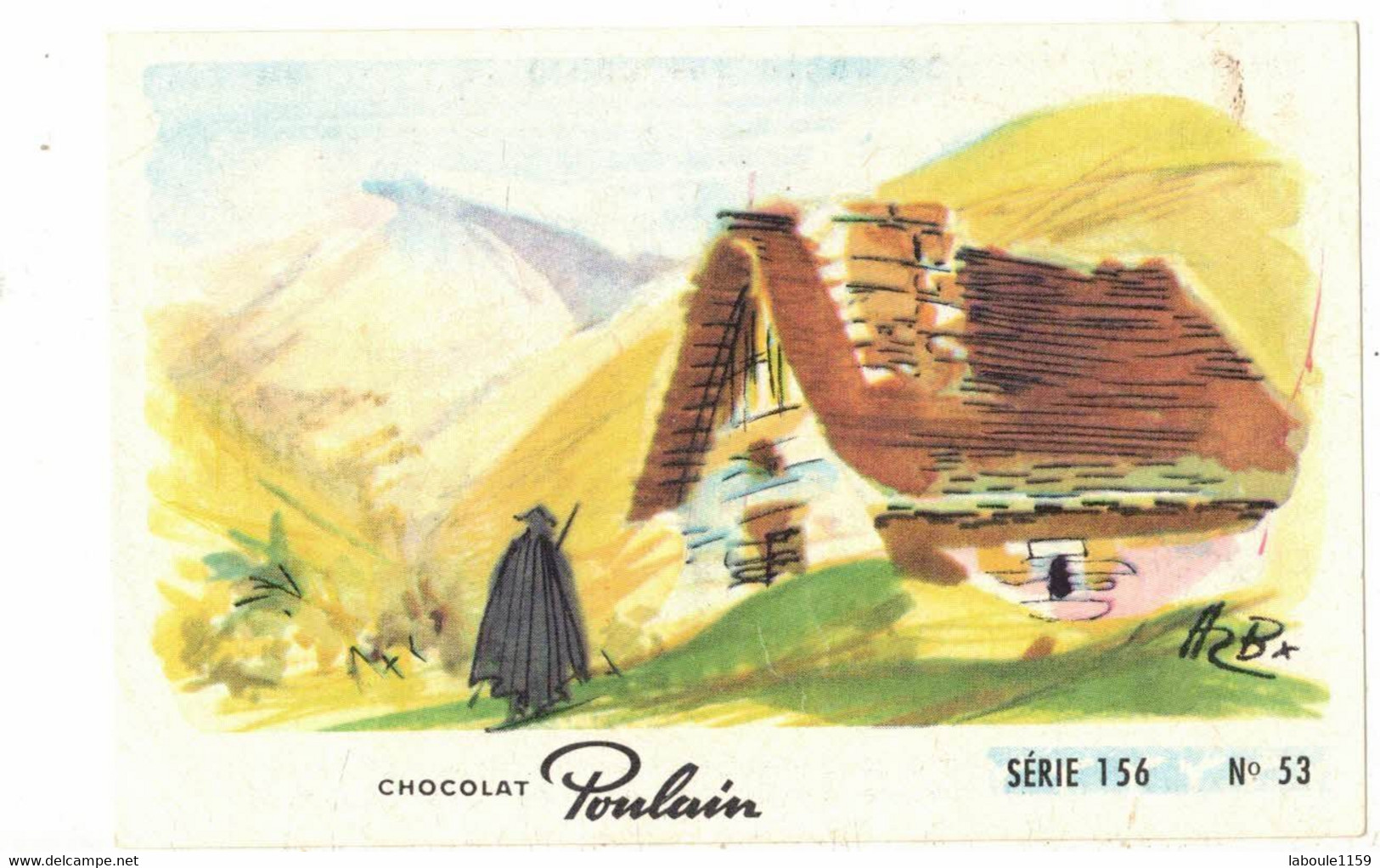 Image Chocolat Poulain Série N° 156 : Se Canto Que Canto => Image N° 53 - Montagne - Poulain