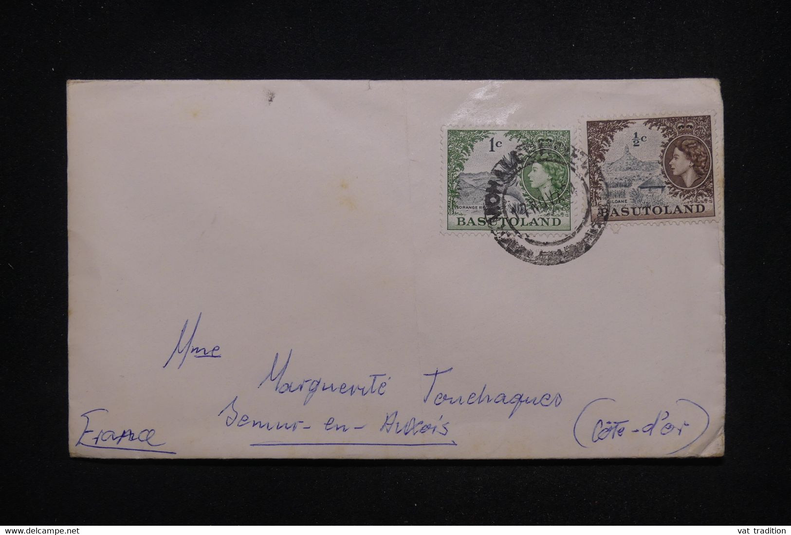 BASUTOLAND  - Enveloppe Pour La France - L 101859 - 1933-1964 Crown Colony