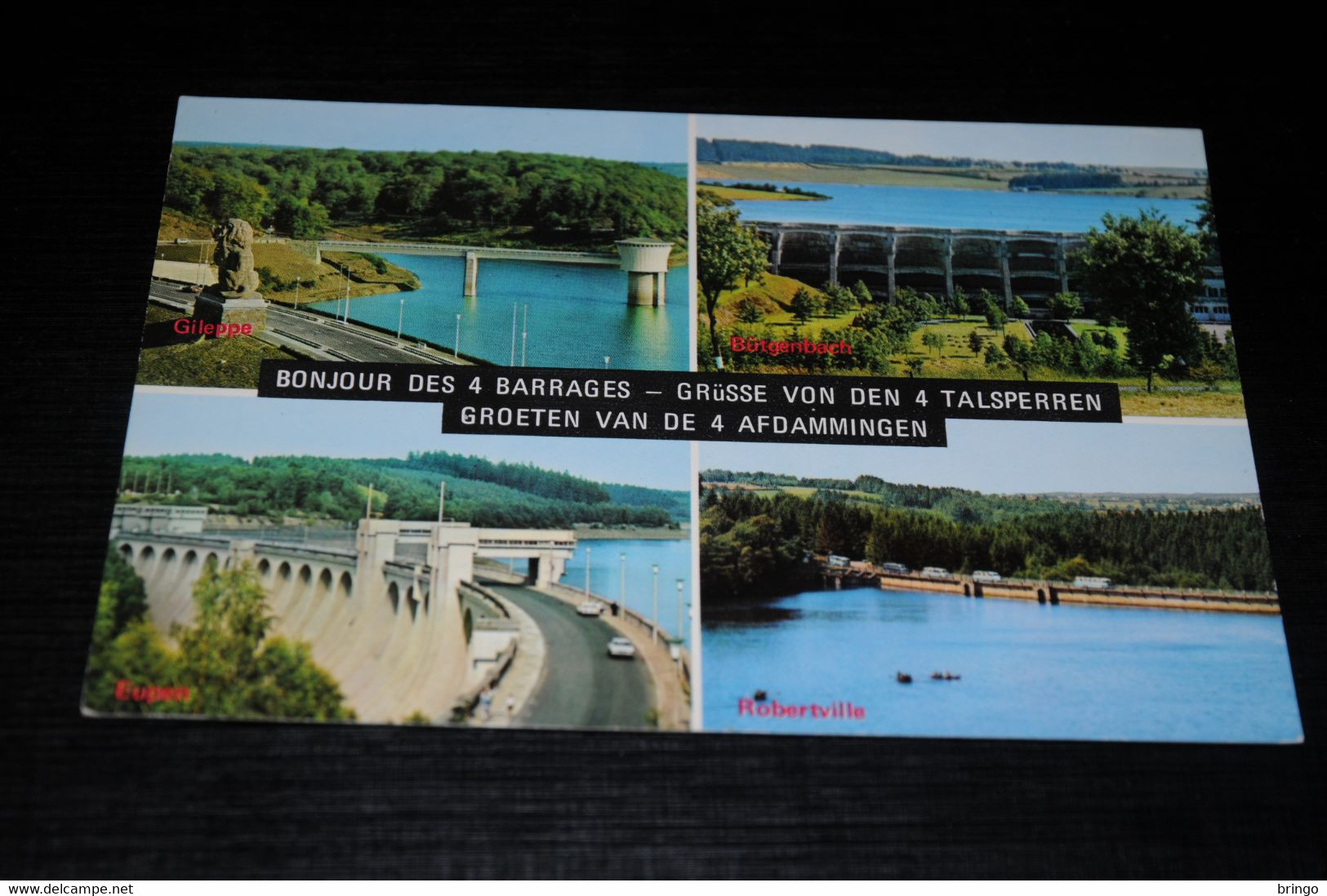 29966-                   BONJOUR DES 4 BARRAGES - Gileppe (Dam)