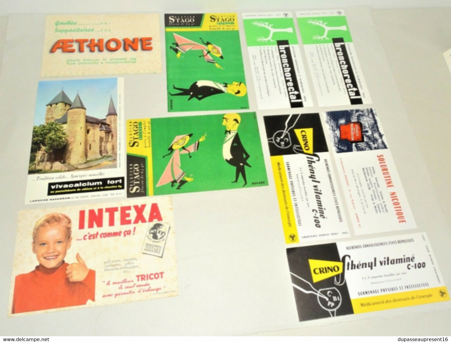 LOT de 59 BUVARDS PUBLICITAIRES ANCIENS PUBLICITES ANCIENNES PUB ANNEES 30/50