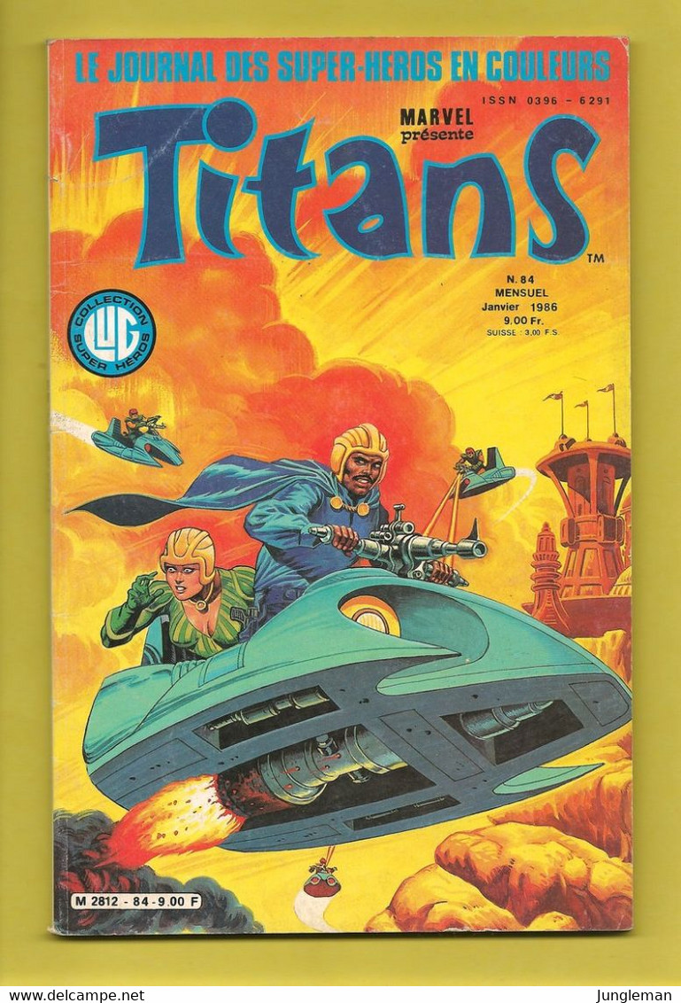 Titans N° 84 - Editions Lug à Lyon - Janvier 1986 - Lug & Semic