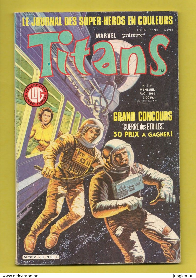 Titans N° 79 - Editions Lug à Lyon - Août 1985 - Lug & Semic